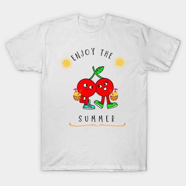 ENJOY THE SUMMER T-Shirt by THE TIME